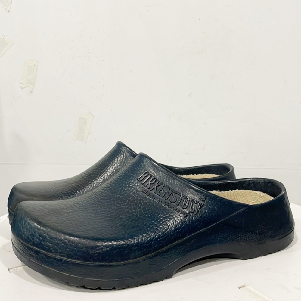 Birkenstock Women Shoes Sz 8 Mule Ges Gesch Clogs Slip On Black